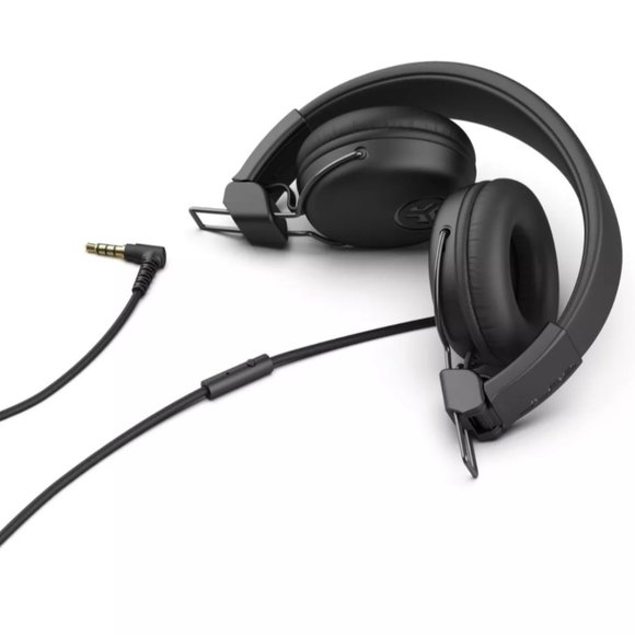 JLab Studio Wired On-Ear Headphones - Black - Picture 4 of 5
